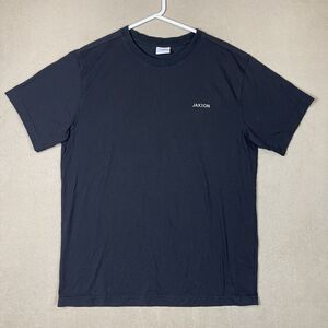 Jaxxon Shirt Mens Large Black Casual Short Sleeve T-Shirt Tee Preppy Adult‎